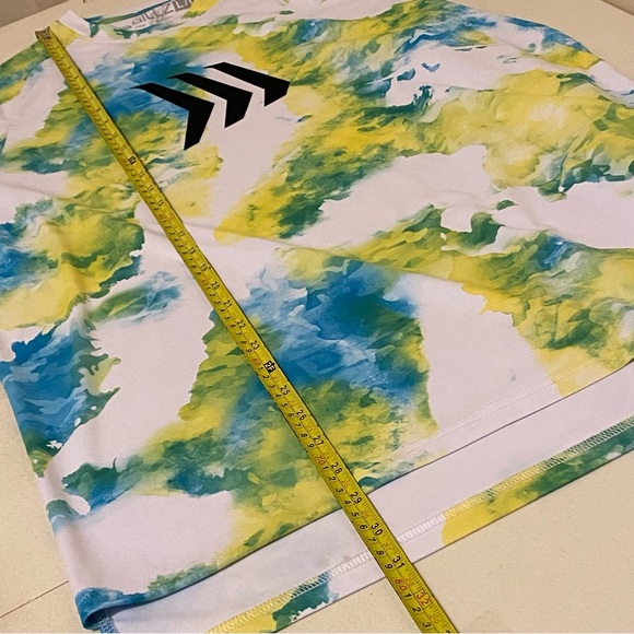 Gillz Men's Contender Performance UV Long Sleeve "Mahi" Blazing Yellow L - Picture 10 of 10